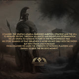 ネメシス Tシャツ - バーガンディ x ゴールド (ライサンダー)