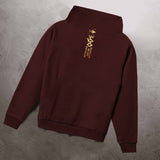 300 Hoodie - Burgundy x Gold - Spartathletics