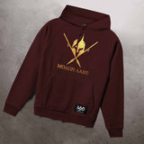 300 Hoodie - Burgundy x Gold - Spartathletics