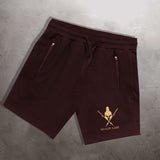 300 Shorts - Burgundy x Gold - Spartathletics