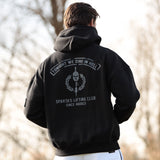 //03-SP1 | Shadow Ops Half Zip Hoodie - Onyx (Oversized - Fully Customizable)