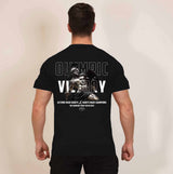 Classic Heritage T-Shirt - Onyx 'Olympic Victory' (Oversized) - Spartathletics