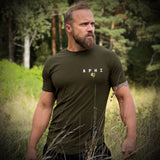 Theos T-Shirt - Forest Green x Gold (Ares)