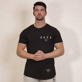Theos T-Shirt - Onyx x Gold (Zeus) - Spartathletics