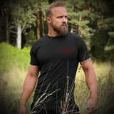 Theos T-Shirt - Onyx x Lava Red (Hades)