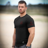 Glory T-Shirt - Onyx x Lava Red (Hades)