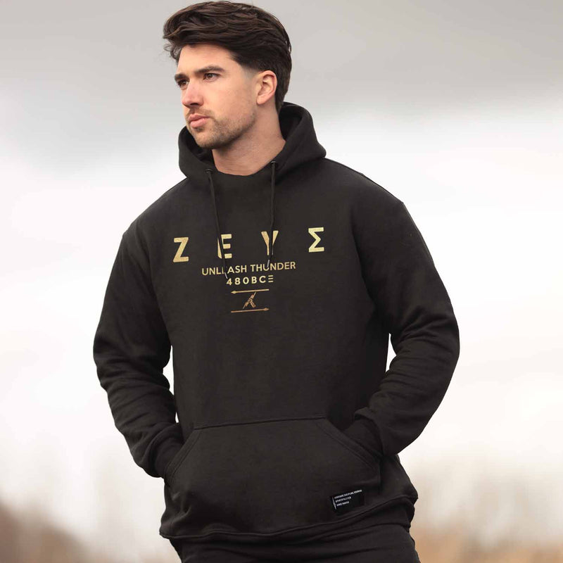 Nemesis Hoodie - Onyx x Gold (Zeus)