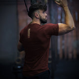 Nemesis T-Shirt - Burgundy x Gold (Leonidas)