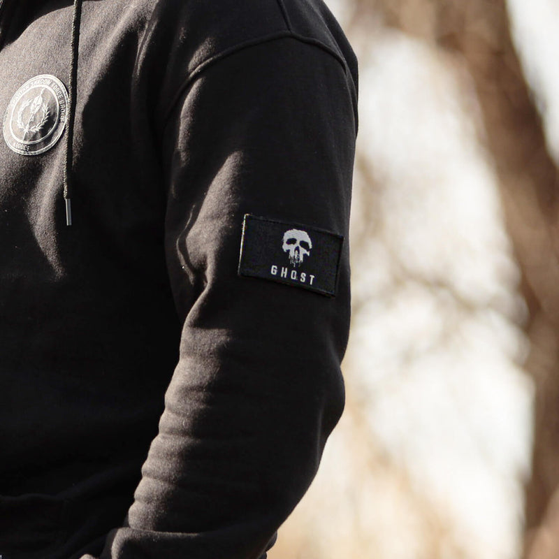 //03-SP1 | Shadow Ops Zippered Sweater - Onyx (Fully Customizable)