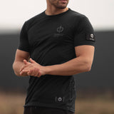 //03-SP1 | Shadow Ops T-Shirt - Onyx (Performance Line - Fully Customizable)