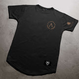 Glory T-Shirt - Onyx x Bronze (Achilles) - Spartathletics