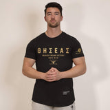 Nemesis T-Shirt - Onyx x Gold (Theseus) - Spartathletics