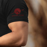Nemesis T-Shirt - Onyx x Lava Red (Hestia)